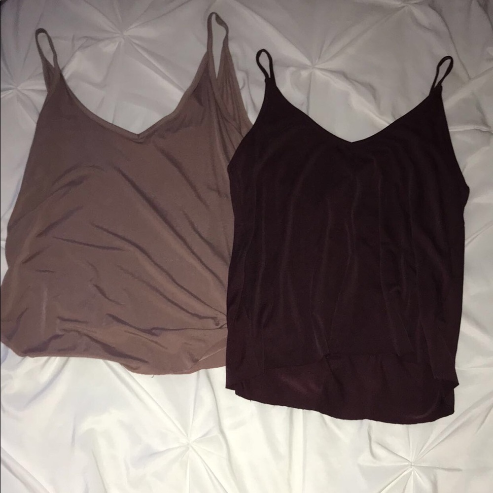 Casual flowy tank tops